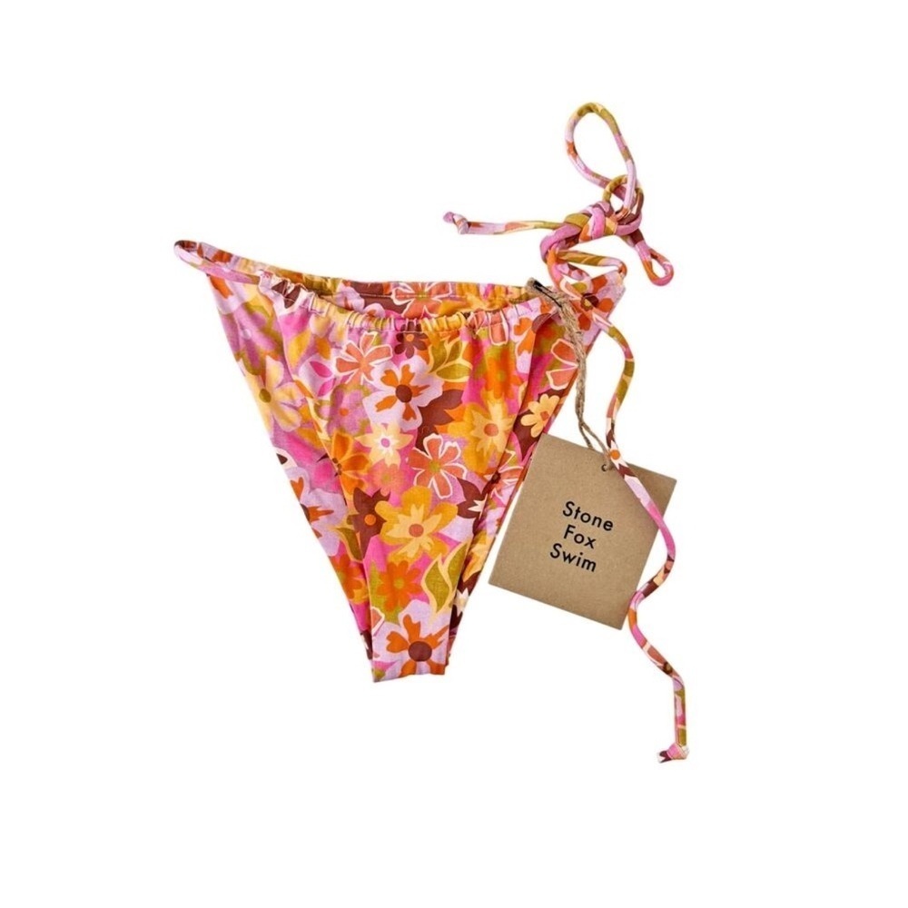 Stone Fox Swim X Revolve River Bottom Retro Pop Size Medium